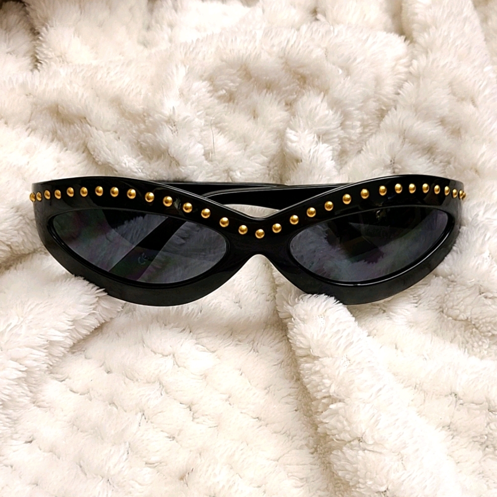 Vintage Versace Studded Sunglasses